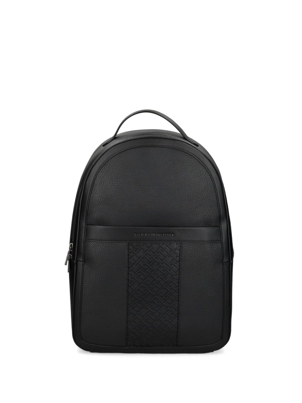 Tommy Hilfiger jacquard-detailing backpack - Black von Tommy Hilfiger