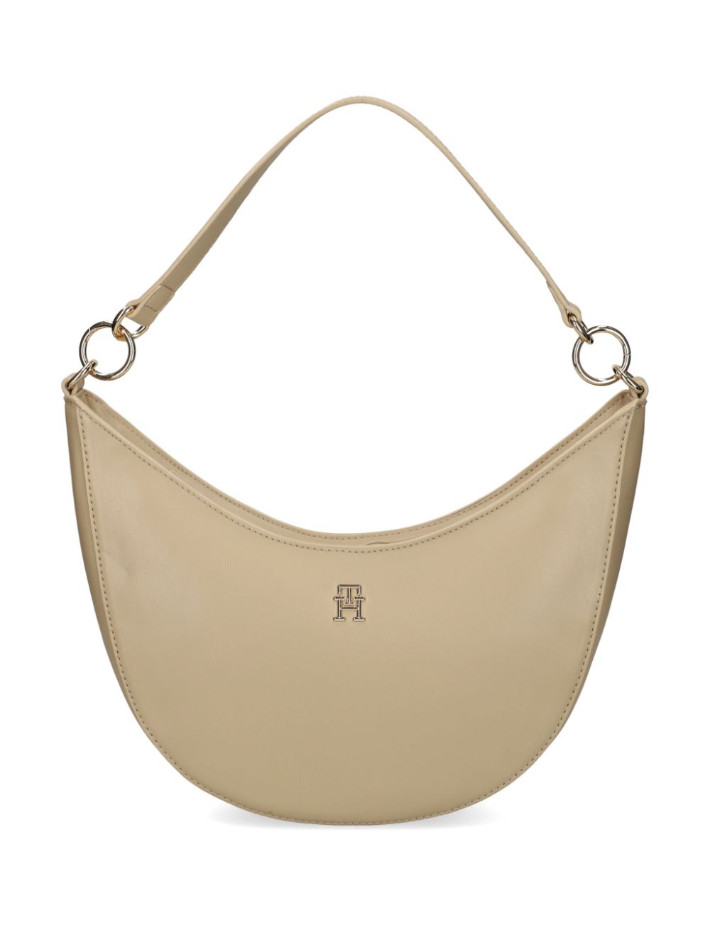 Tommy Hilfiger logo-appliqué shoulder bag - Neutrals von Tommy Hilfiger