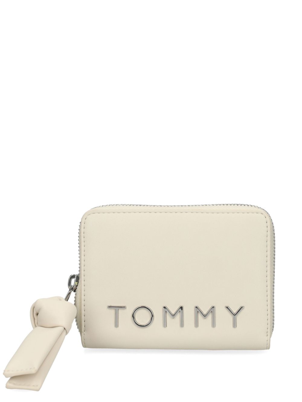 Tommy Hilfiger logo-lettering zipped wallet - Neutrals von Tommy Hilfiger