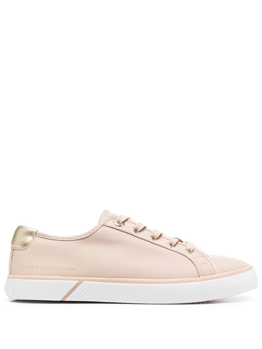 Tommy Hilfiger low-top lace-up sneakers - Pink von Tommy Hilfiger