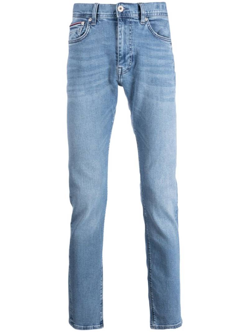 Tommy Hilfiger mid-rise slim-cut jeans - Blue von Tommy Hilfiger