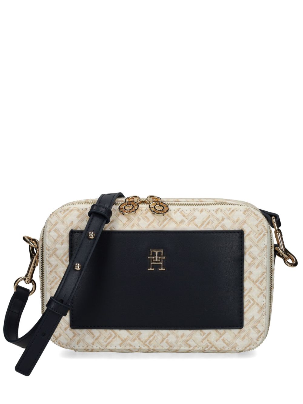 Tommy Hilfiger monogram-print crossbody bag - Neutrals von Tommy Hilfiger