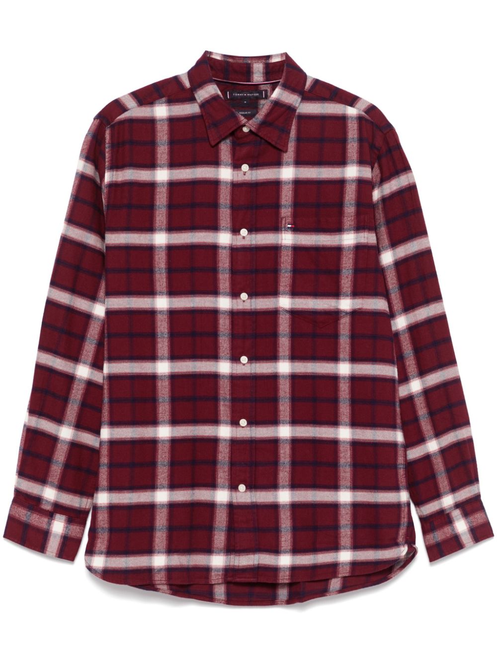 Tommy Hilfiger plaid-check pattern shirt - Red von Tommy Hilfiger