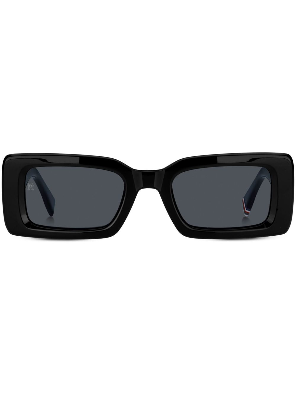 Tommy Hilfiger rectangle-frame sunglasses - Black von Tommy Hilfiger