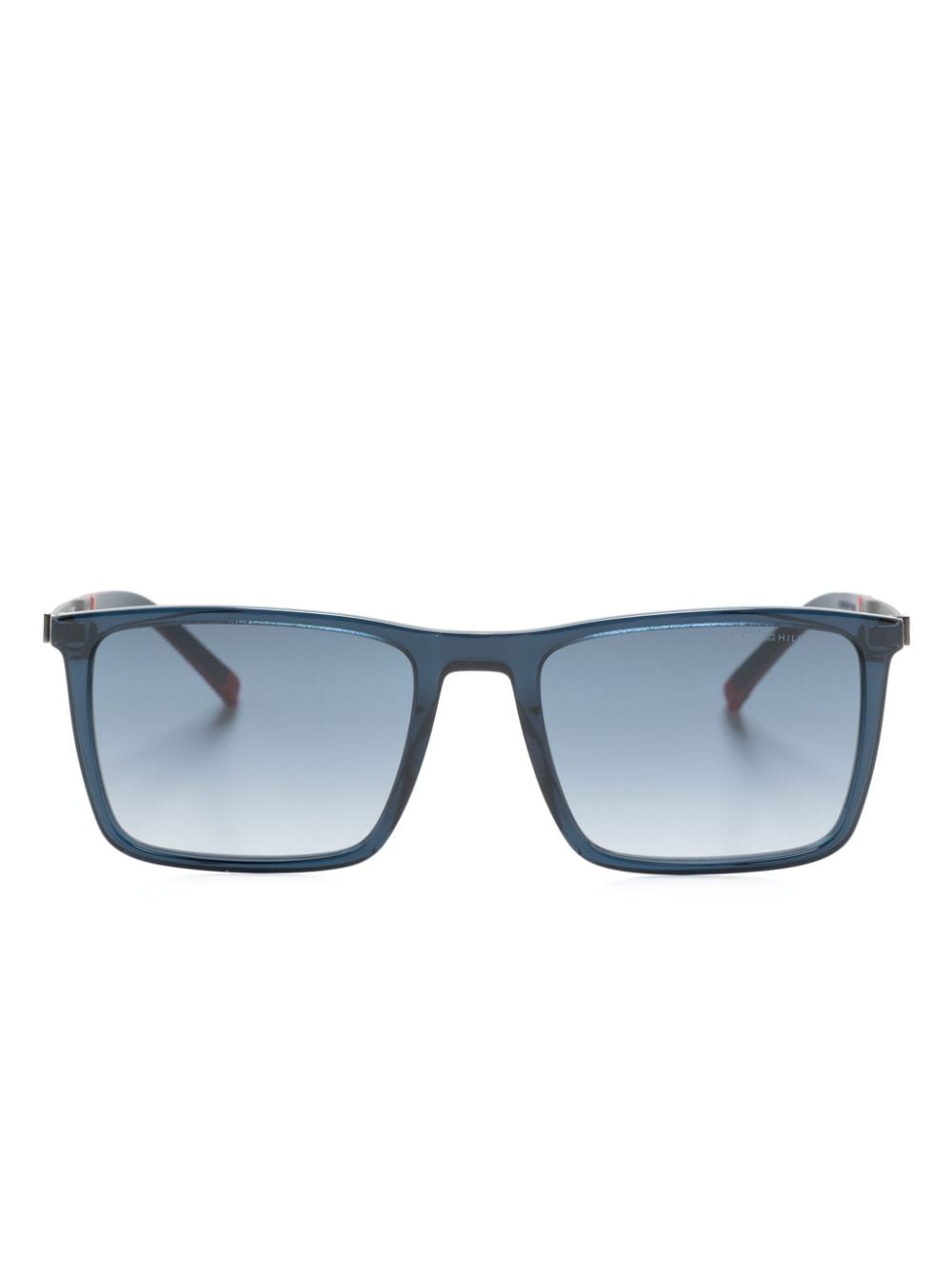 Tommy Hilfiger rectangle-frame sunglasses - Blue von Tommy Hilfiger
