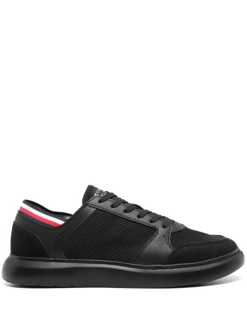 Tommy Hilfiger recycled-polyester blend mesh sneakers - Black von Tommy Hilfiger