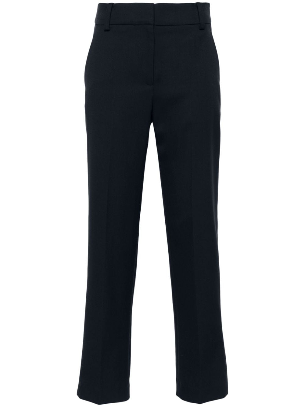 Tommy Hilfiger slim-cut cropped trousers - Blue von Tommy Hilfiger