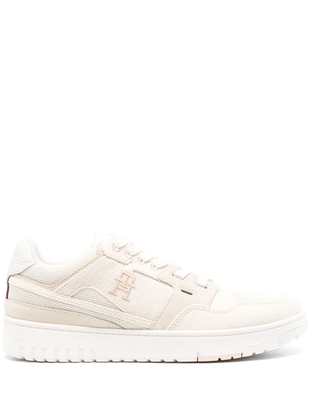 Tommy Hilfiger textured low-tops sneakers - Neutrals von Tommy Hilfiger