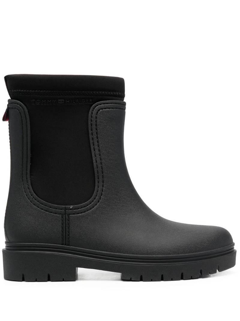 Tommy Hilfiger zip-fastening rain boots - Black von Tommy Hilfiger