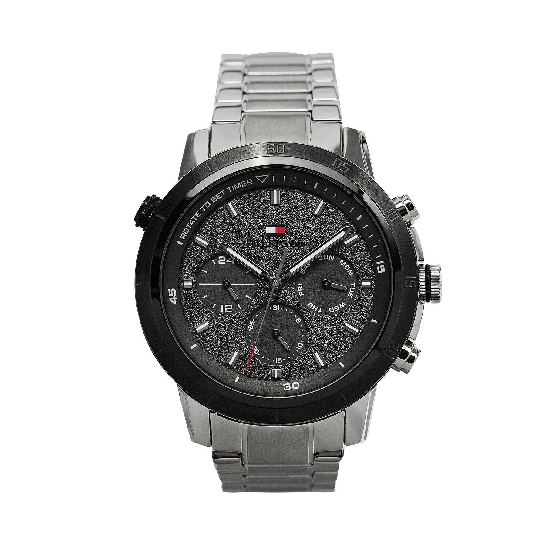 Uhr Tommy Hilfiger Troy 1792106 Silberfarben von Tommy Hilfiger