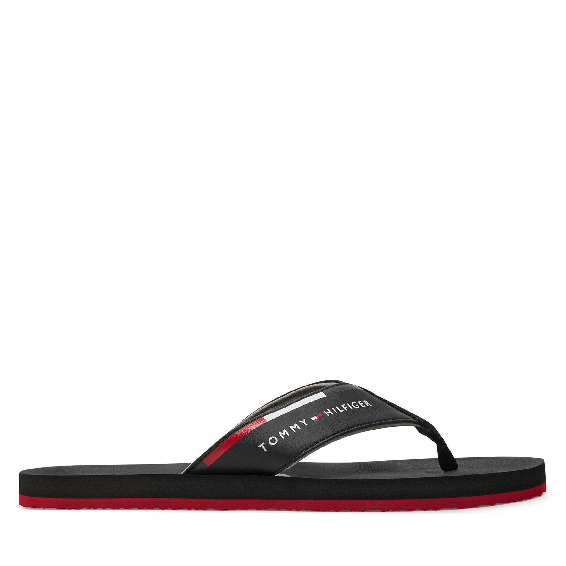 Zehentrenner Tommy Hilfiger Comfort Hilfiger Beach Sandal FM0FM05096 Schwarz von Tommy Hilfiger