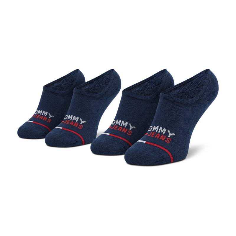 2er-Set Unisex-Sneakersocken Tommy Jeans 701218958 Dunkelblau von Tommy Jeans