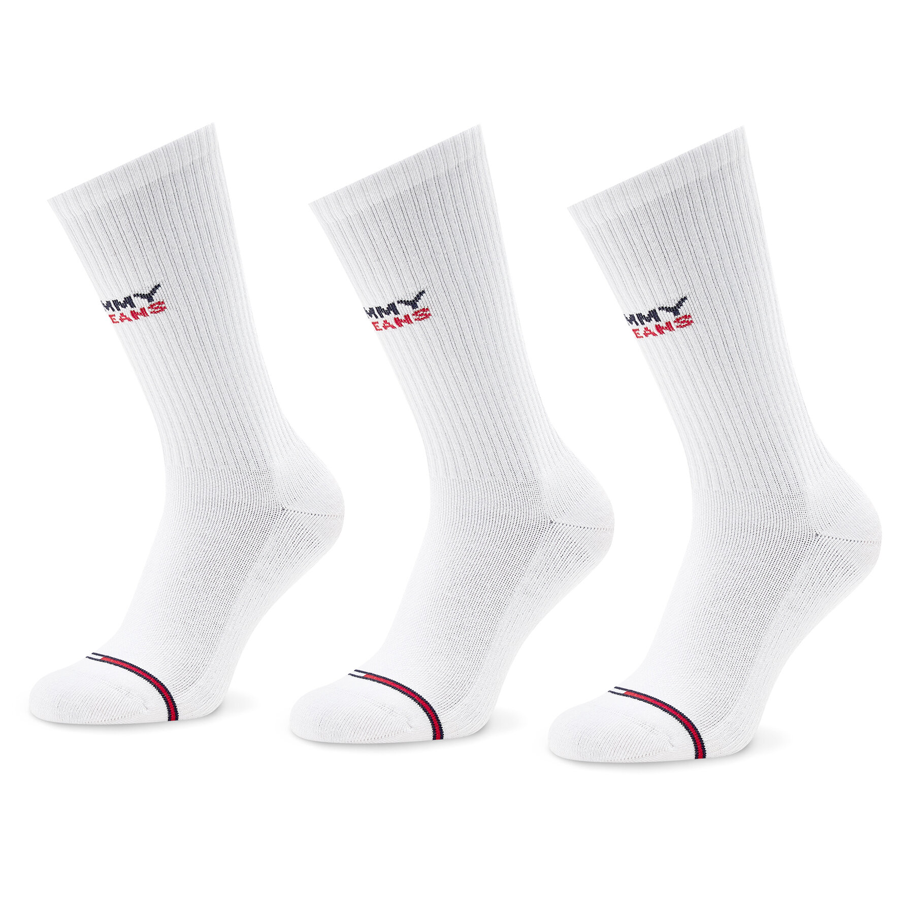 3er-Set hohe Unisex-Socken Tommy Jeans 701221224 Weiß von Tommy Jeans