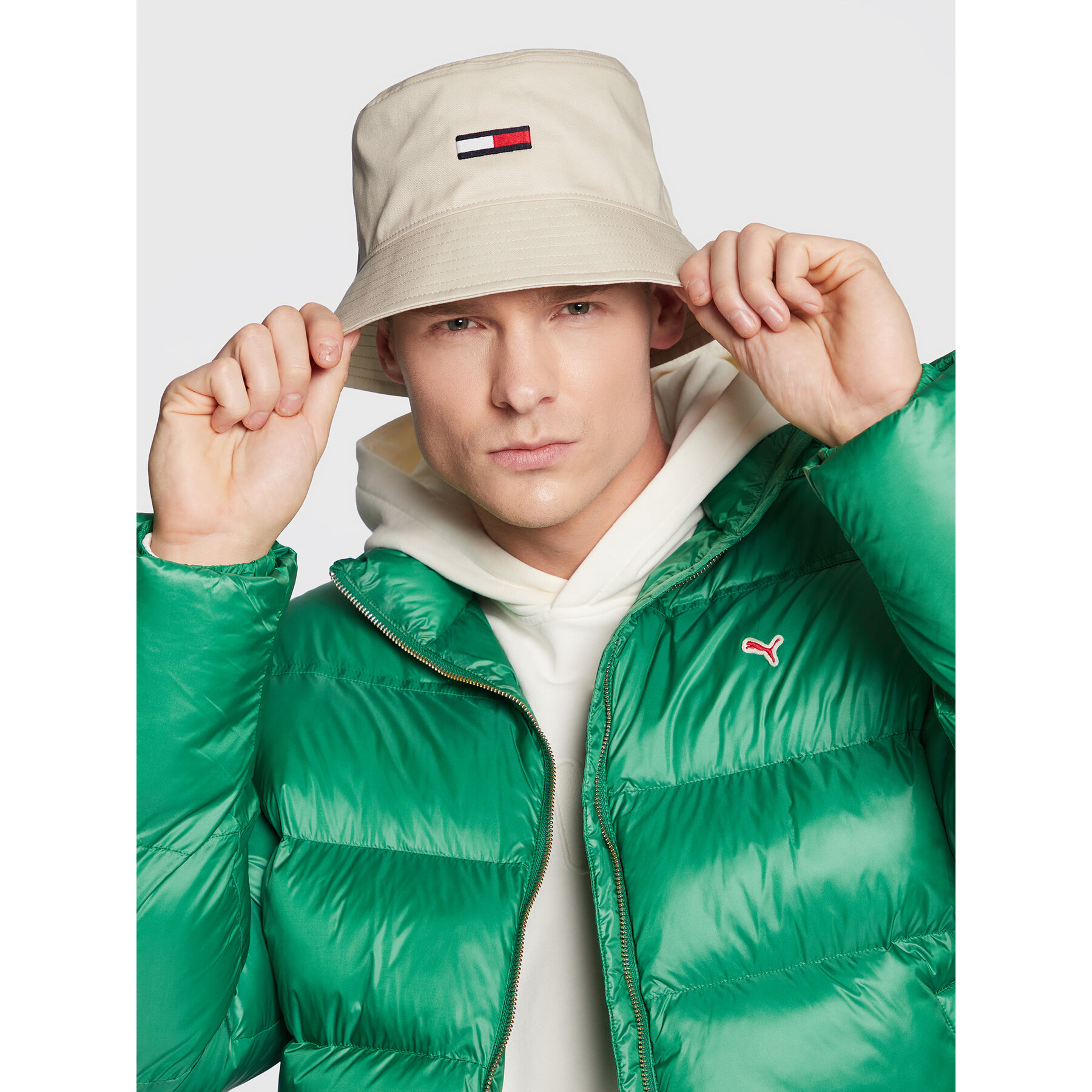 Bucket Hat Tommy Jeans Flag Bucket AM0AM08495 Beige Bucket Hat Tommy Jeans Flag Bucket AM0AM08495 Beige von Tommy Jeans