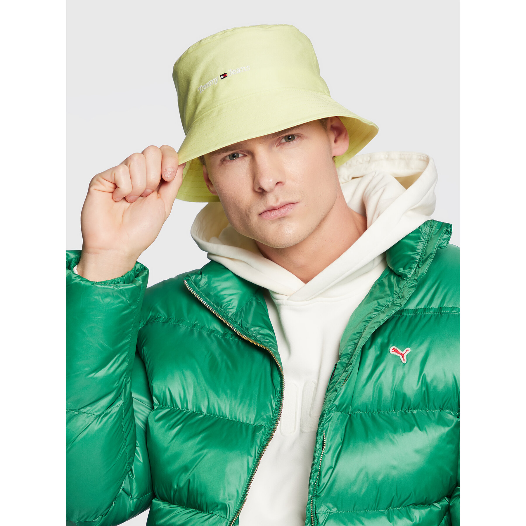 Bucket Hat Tommy Jeans Sport Bucket AW0AW14597 Gelb von Tommy Jeans