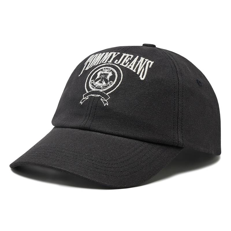 Cap Tommy Jeans Canvas AW0AW14435 Schwarz von Tommy Jeans