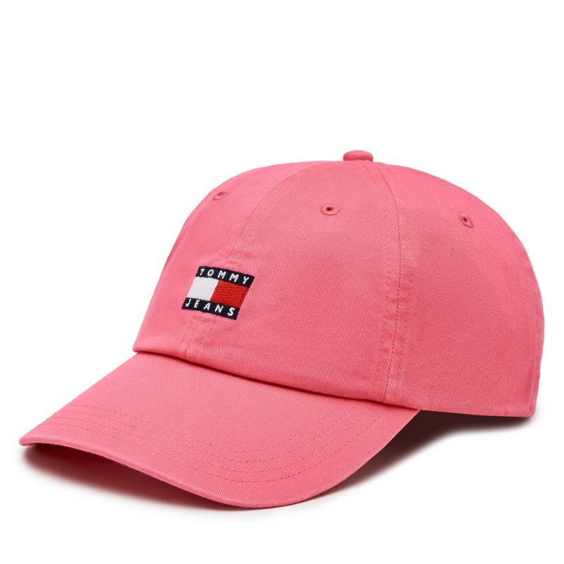 Cap Tommy Jeans Heritage AW0AW15848 Rosa von Tommy Jeans