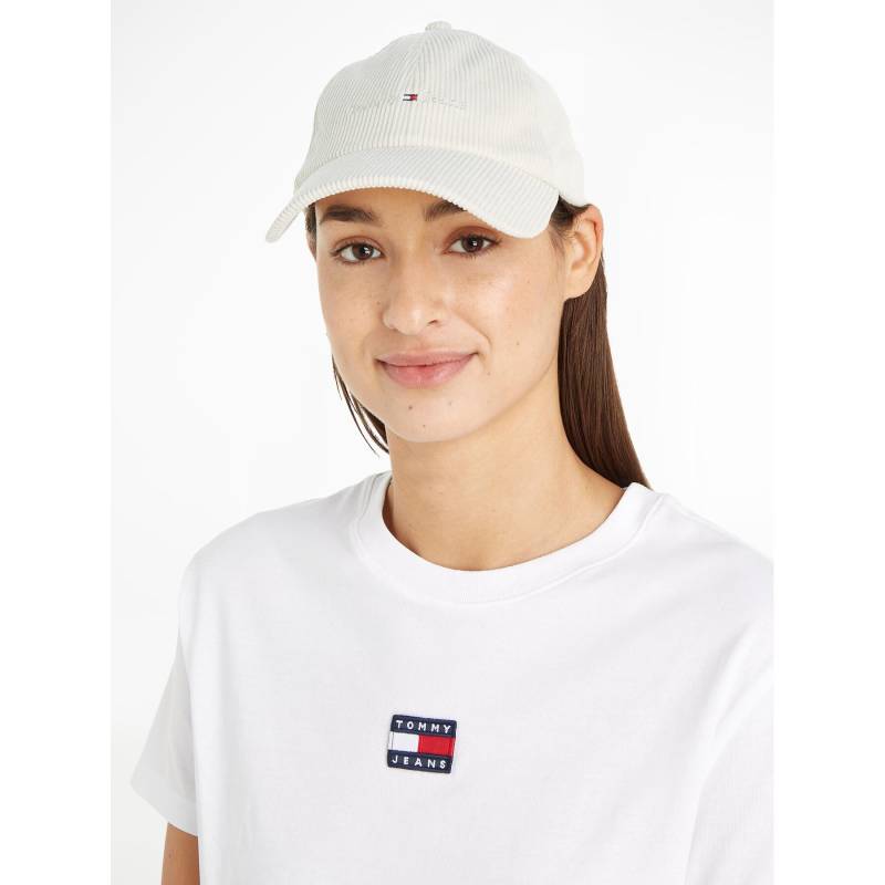 Cap Tommy Jeans Im Tju Sport Corduroy Cap AU0AU01807 Écru von Tommy Jeans