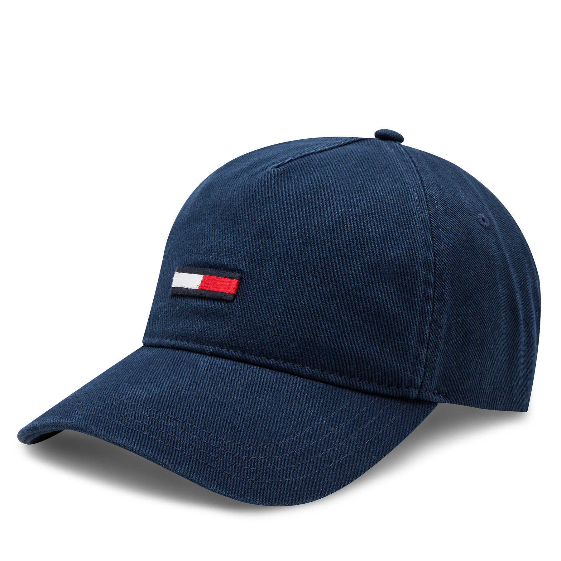 Cap Tommy Jeans Tjm Elongated Flag Denim Cap AM0AM12427 Dunkelblau von Tommy Jeans