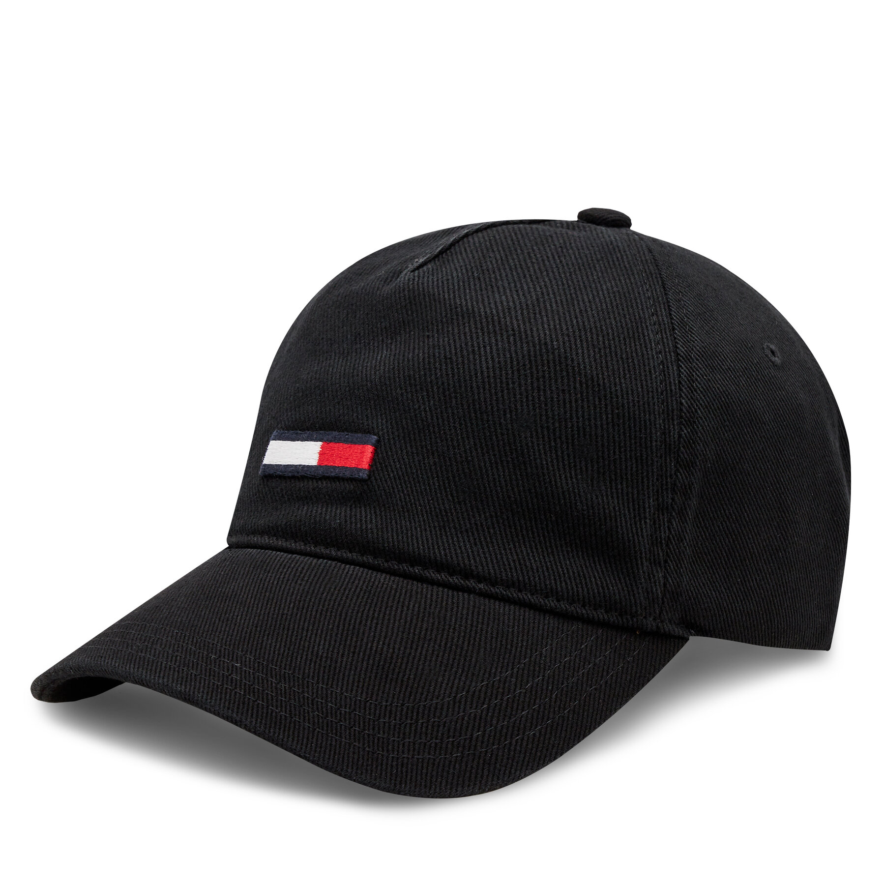 Cap Tommy Jeans Tjm Elongated Flag Denim Cap AM0AM12427 Schwarz von Tommy Jeans