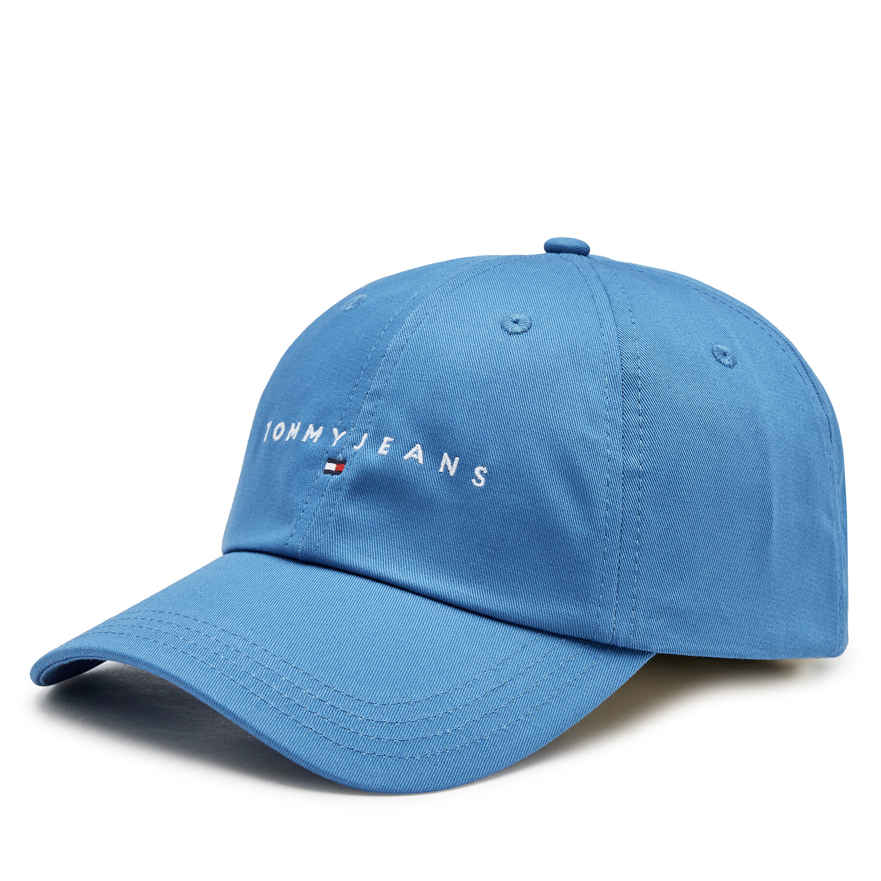 Cap Tommy Jeans Tjm Linear Logo 6-Panel Cap AM0AM12894 Blau von Tommy Jeans