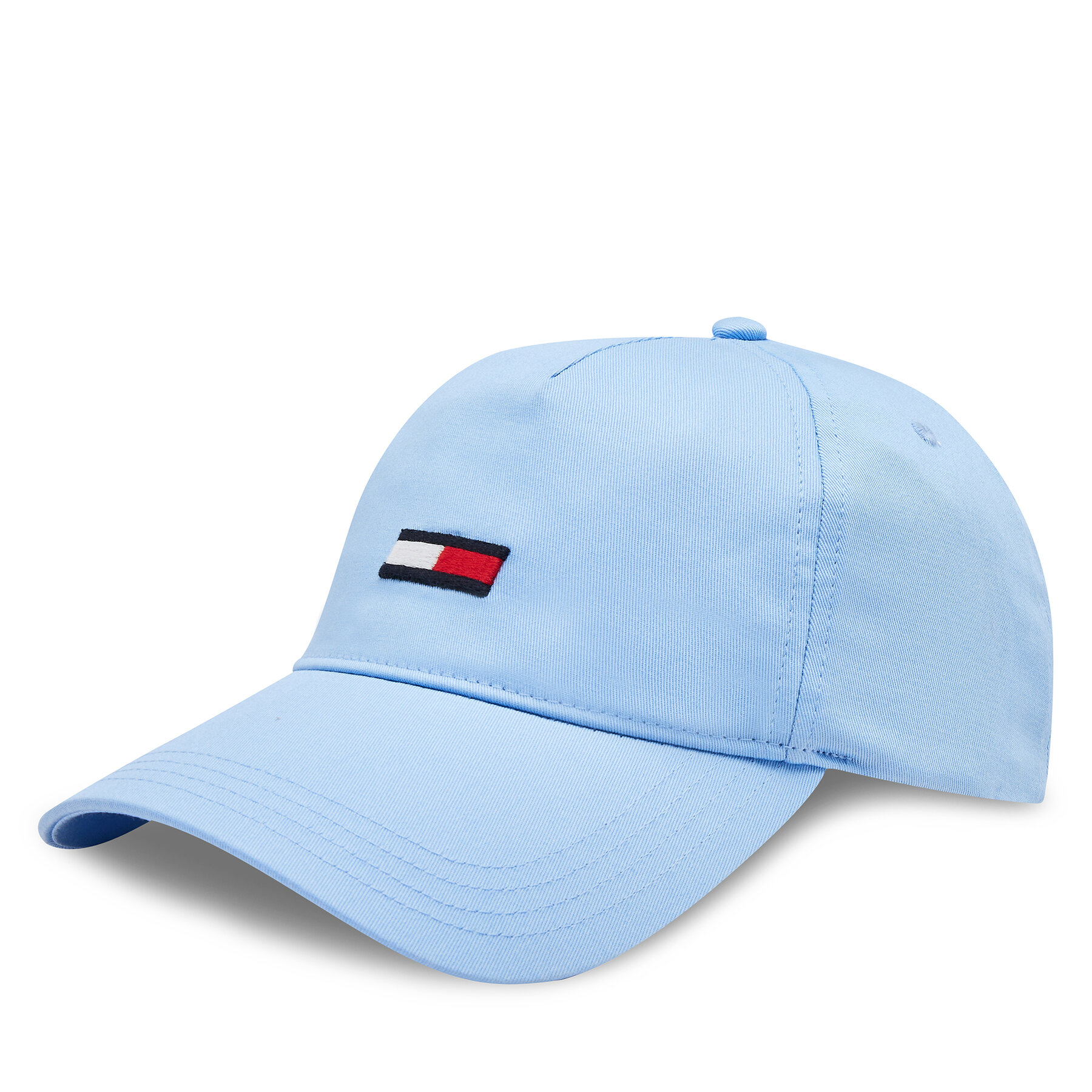 Cap Tommy Jeans Tjw Elongated Flag 5 Panels Cap AW0AW15842 Blau von Tommy Jeans