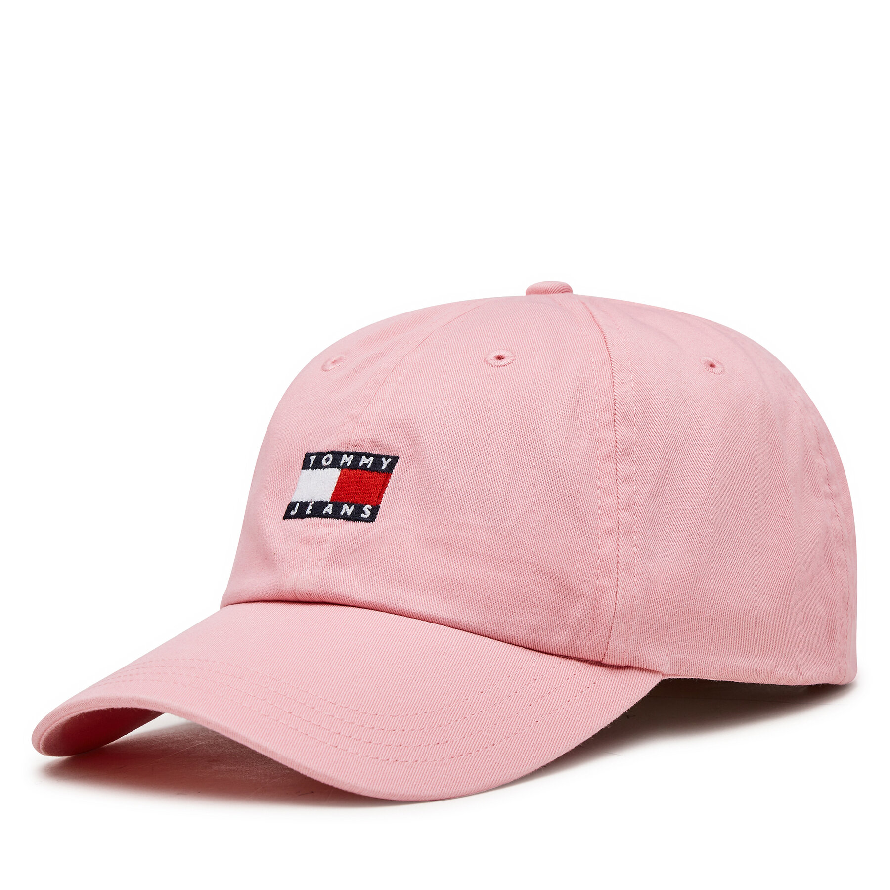 Cap Tommy Jeans Tjw Heritage Cap AW0AW15848 Rosa von Tommy Jeans