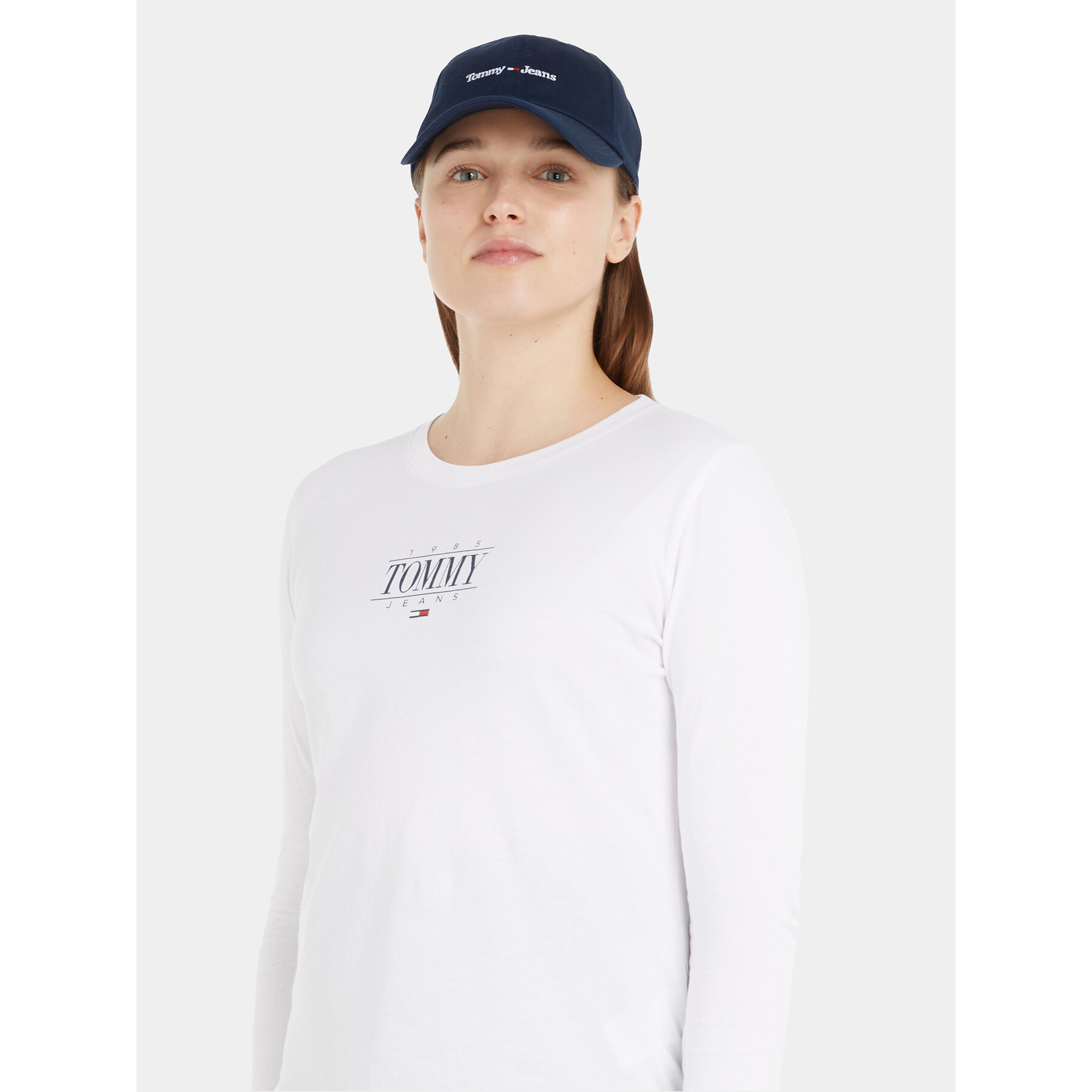 Cap Tommy Jeans Tjw Sport Cap AW0AW15472 Dunkelblau von Tommy Jeans