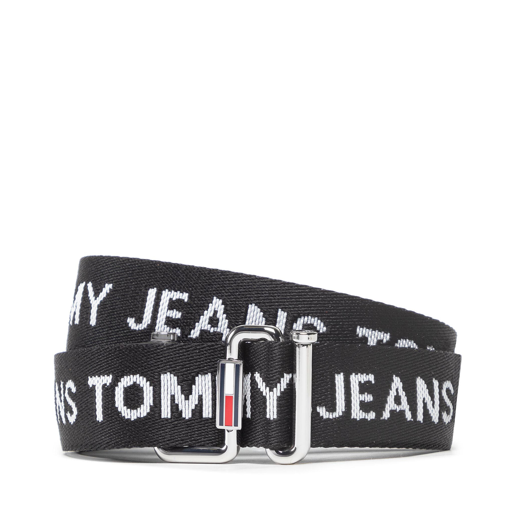 Damengürtel Tommy Jeans Tjw Essential Webbing Belt AW0AW11650 Schwarz von Tommy Jeans