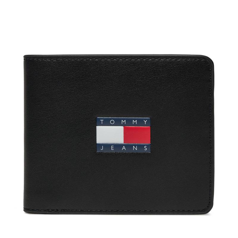 Große Herren Geldbörse Tommy Jeans Tjm Archive Leather Cc Wallet AM0AM12440 Schwarz von Tommy Jeans