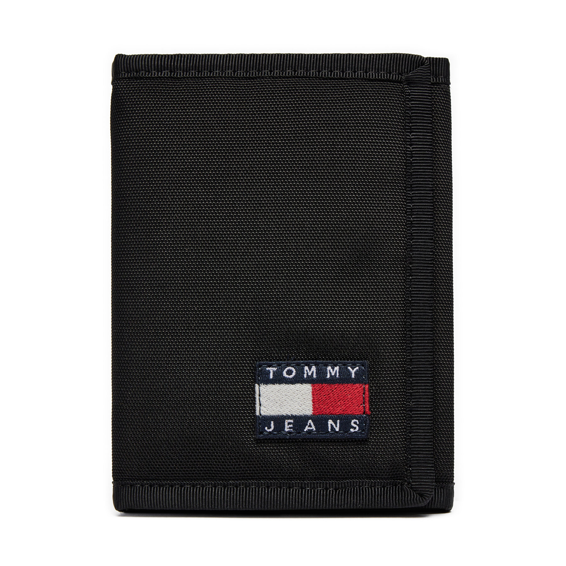 Große Herren Geldbörse Tommy Jeans Tjm Essential D. Nylon Trifold AM0AM12438 Schwarz von Tommy Jeans