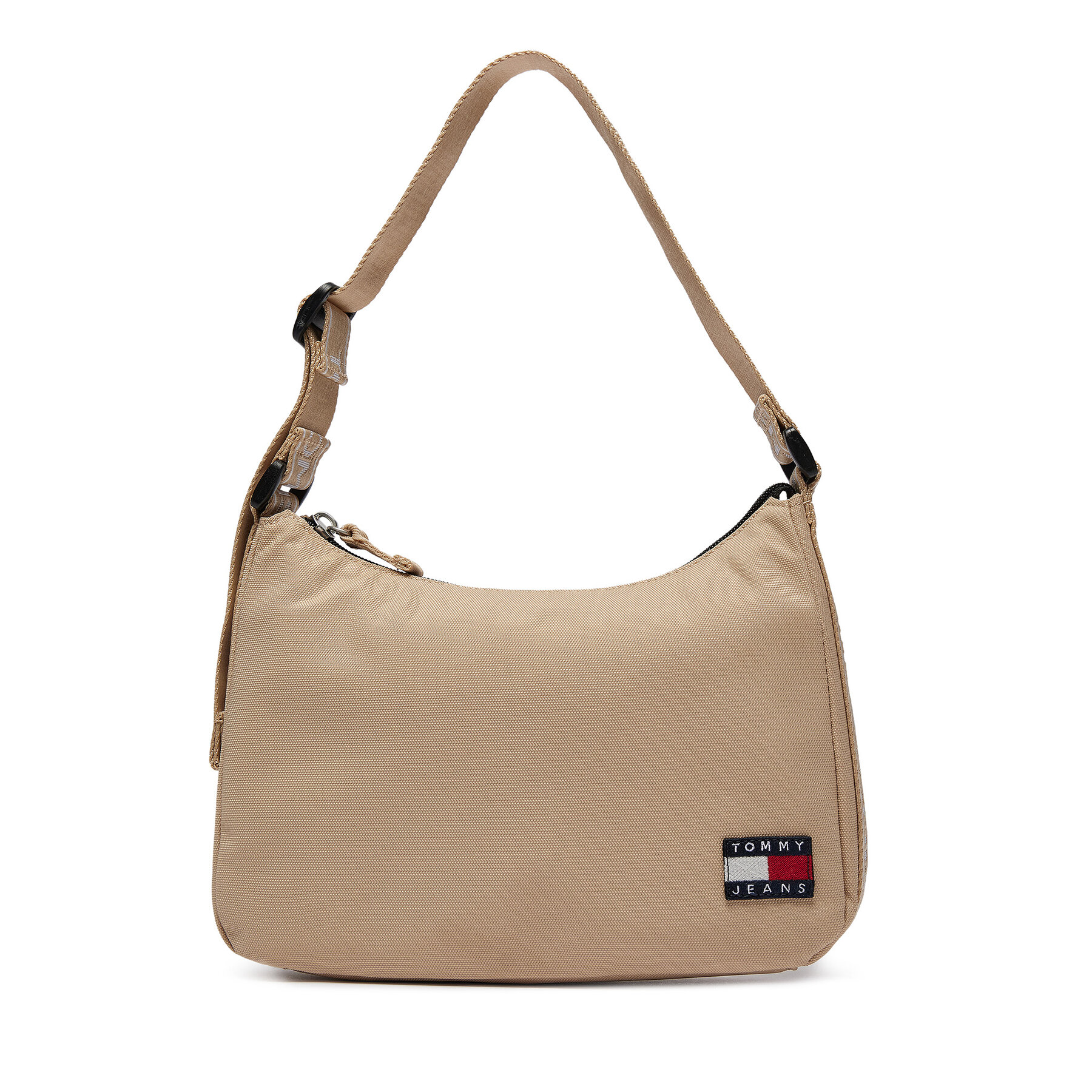 Handtasche Tommy Jeans Tjw Ess Daily Shoulder Bag AW0AW16276 Beige von Tommy Jeans