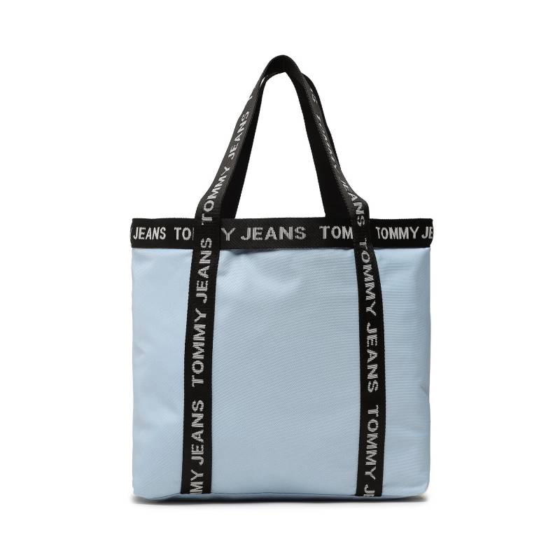 Handtasche Tommy Jeans Tjw Essential Tote AW0AW14953 Himmelblau von Tommy Jeans