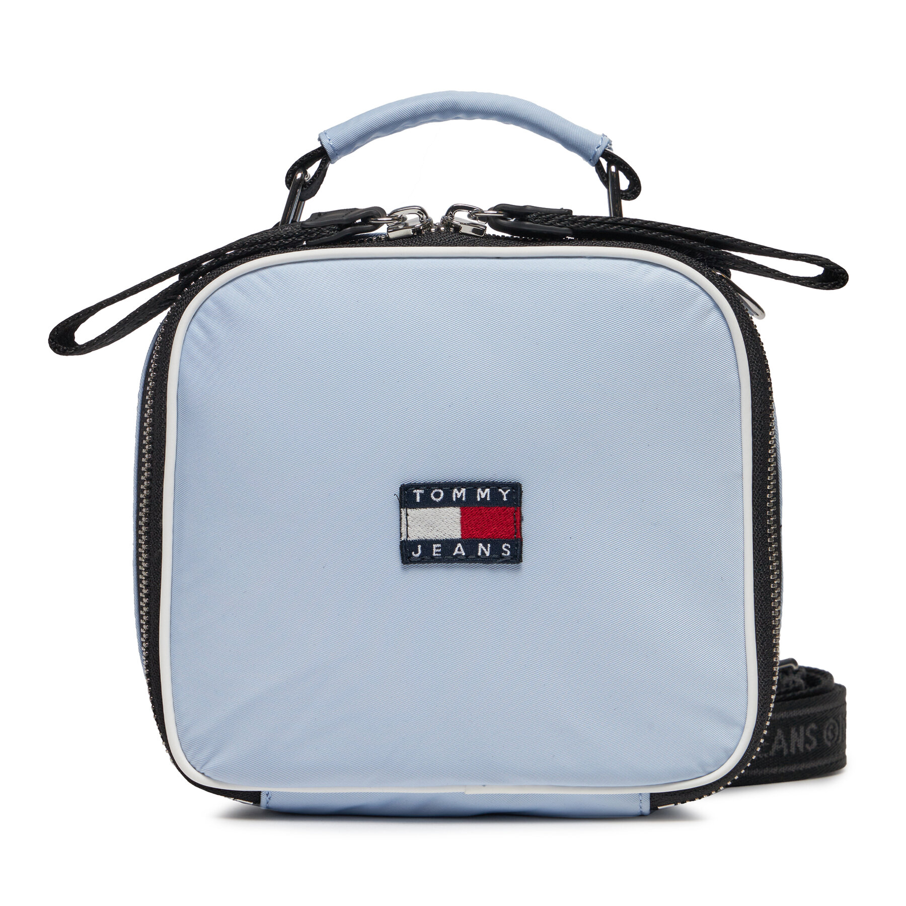 Handtasche Tommy Jeans Tjw Heritage Camera Bag AW0AW16100 Himmelblau von Tommy Jeans