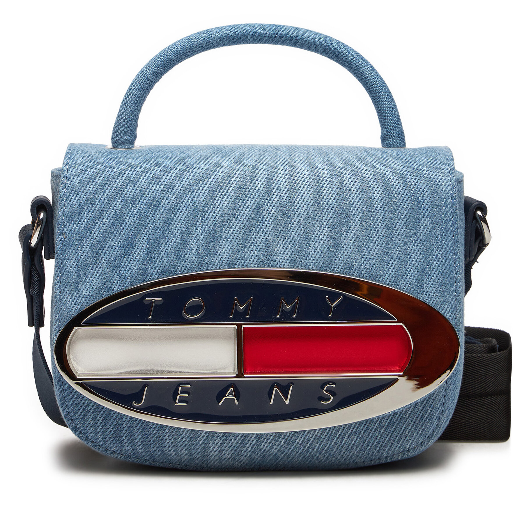 Handtasche Tommy Jeans Tjw Origin Crossover Denim AW0AW16851 Blau von Tommy Jeans