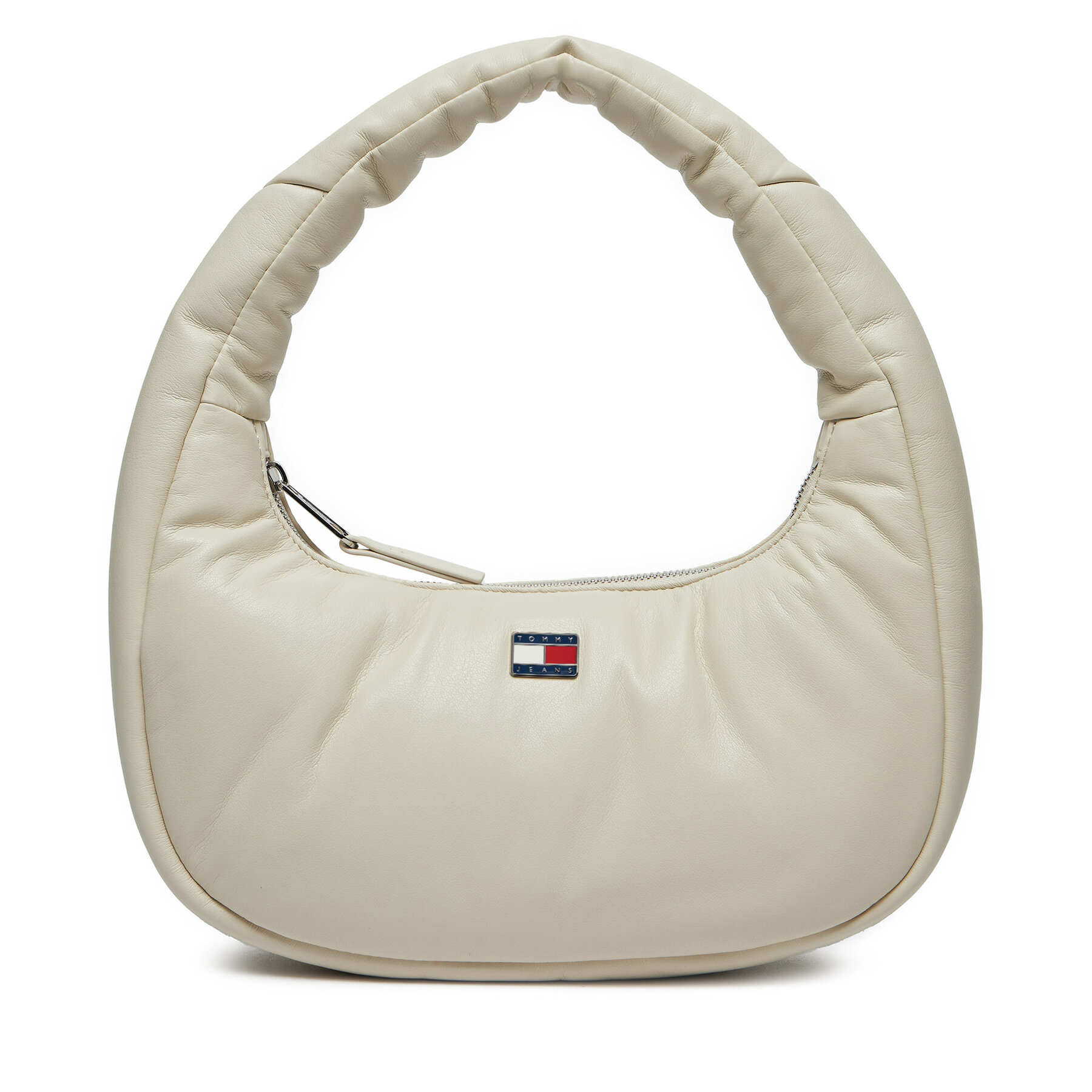 Handtasche Tommy Jeans Tjw Pillow Shoulder Bag AW0AW16977 Beige von Tommy Jeans