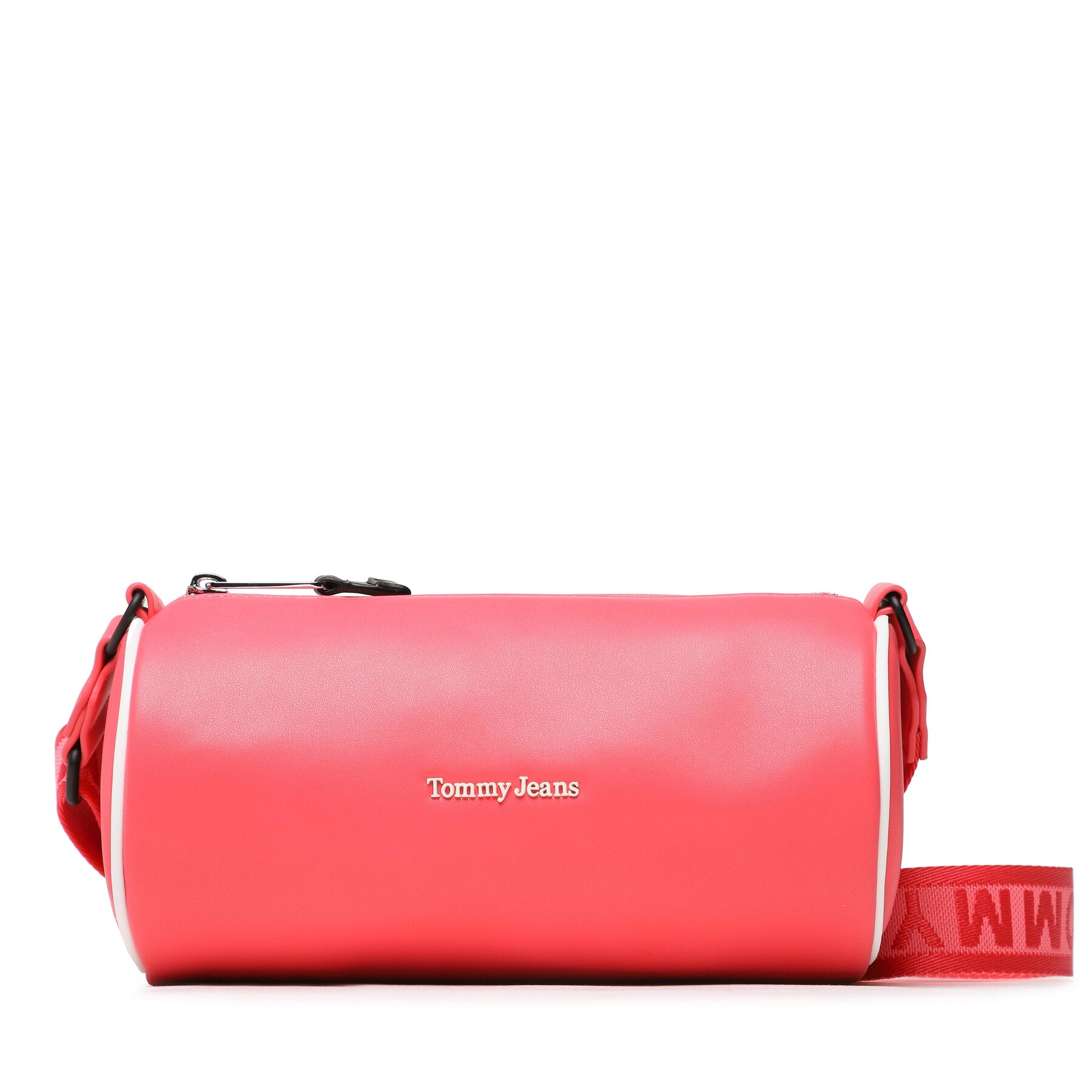 Handtasche Tommy Jeans Tjw Stadium Prep Barrel Cross AW0AW14555 Rosa von Tommy Jeans