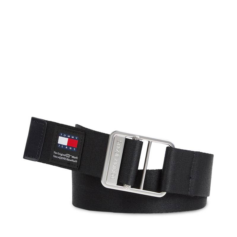 Herrengürtel Tommy Jeans Tjm Webbing 3.5 AM0AM12341 Schwarz von Tommy Jeans