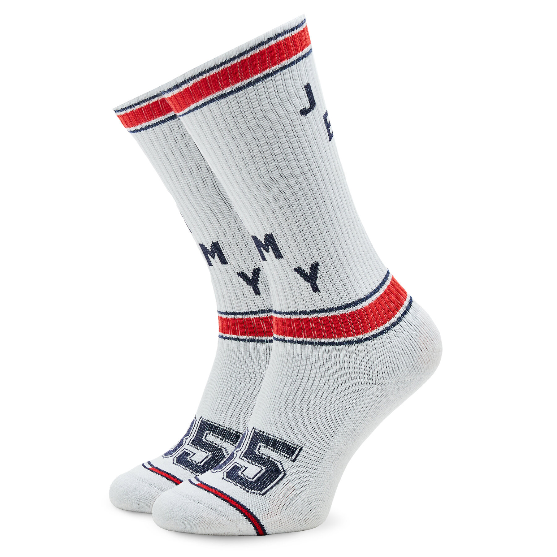 Hohe Unisex-Socken Tommy Jeans 701223426 Weiß von Tommy Jeans