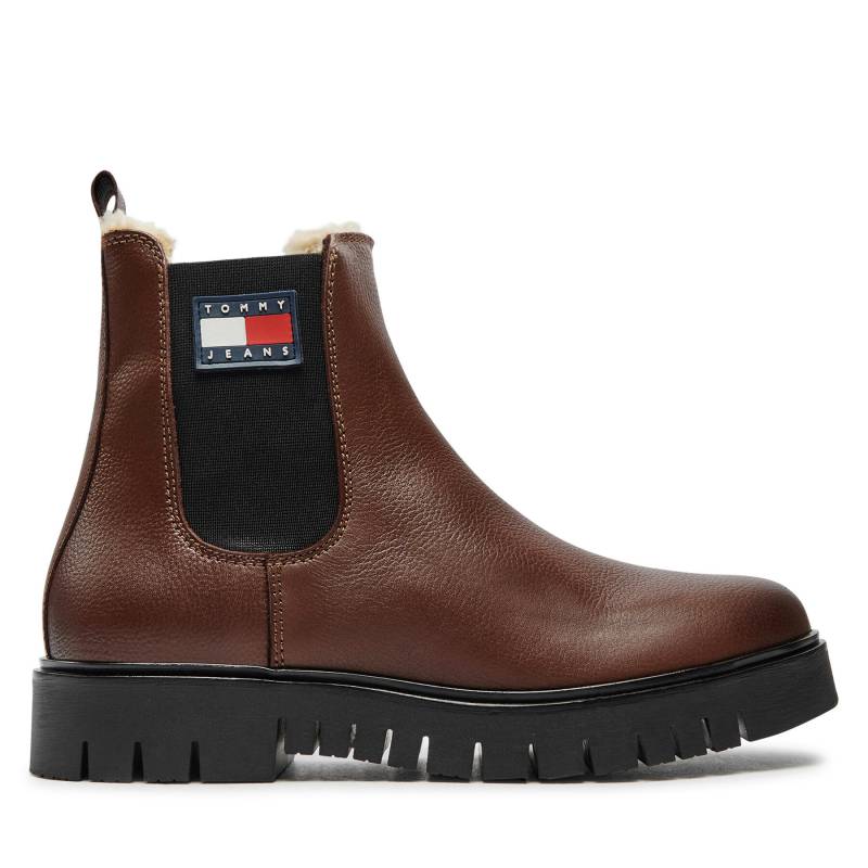 Klassische Stiefeletten Tommy Jeans Chelsea EN0EN02626 Braun von Tommy Jeans