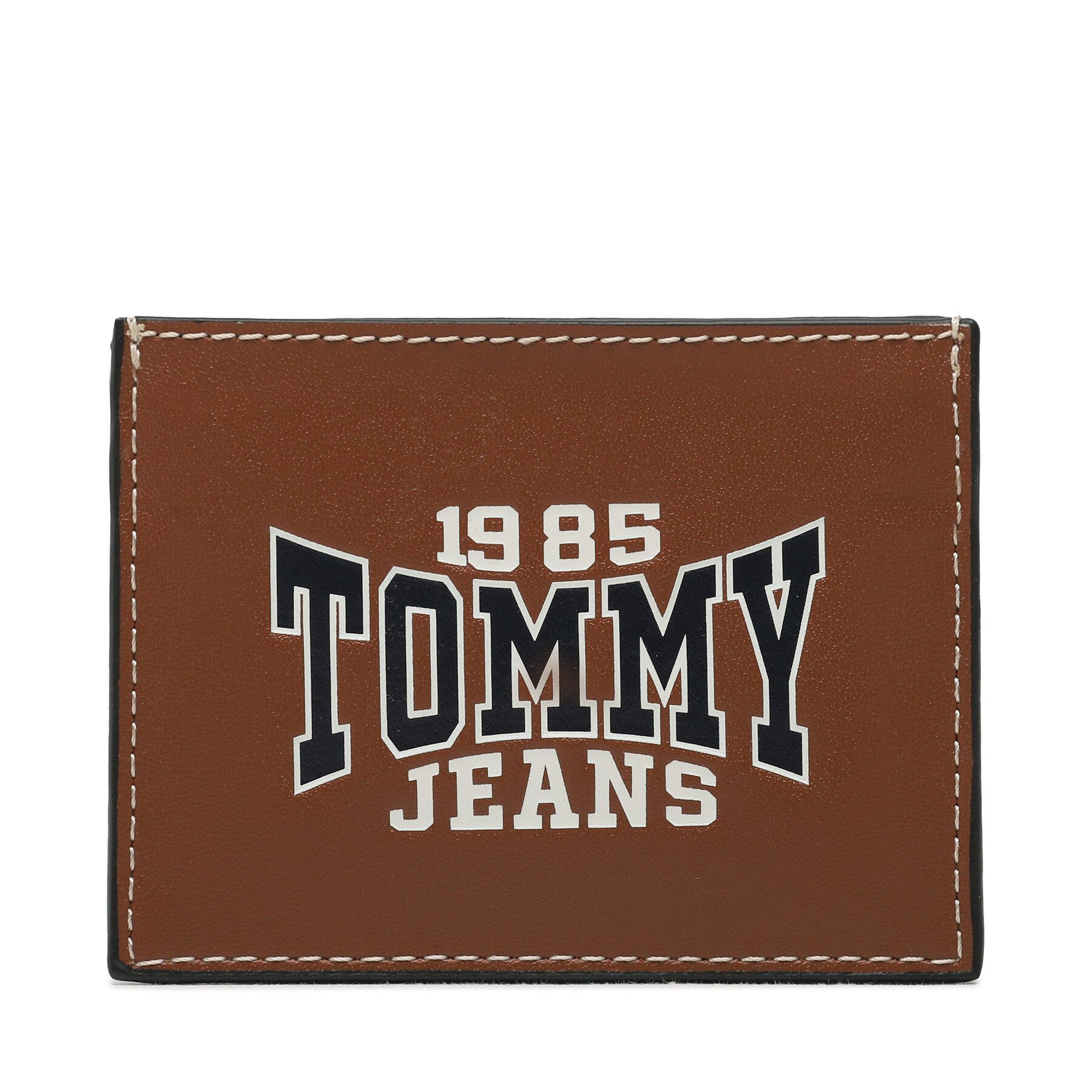 Kreditkartenetui Tommy Jeans Tjm Leather Cc Holder AM0AM11427 Braun von Tommy Jeans