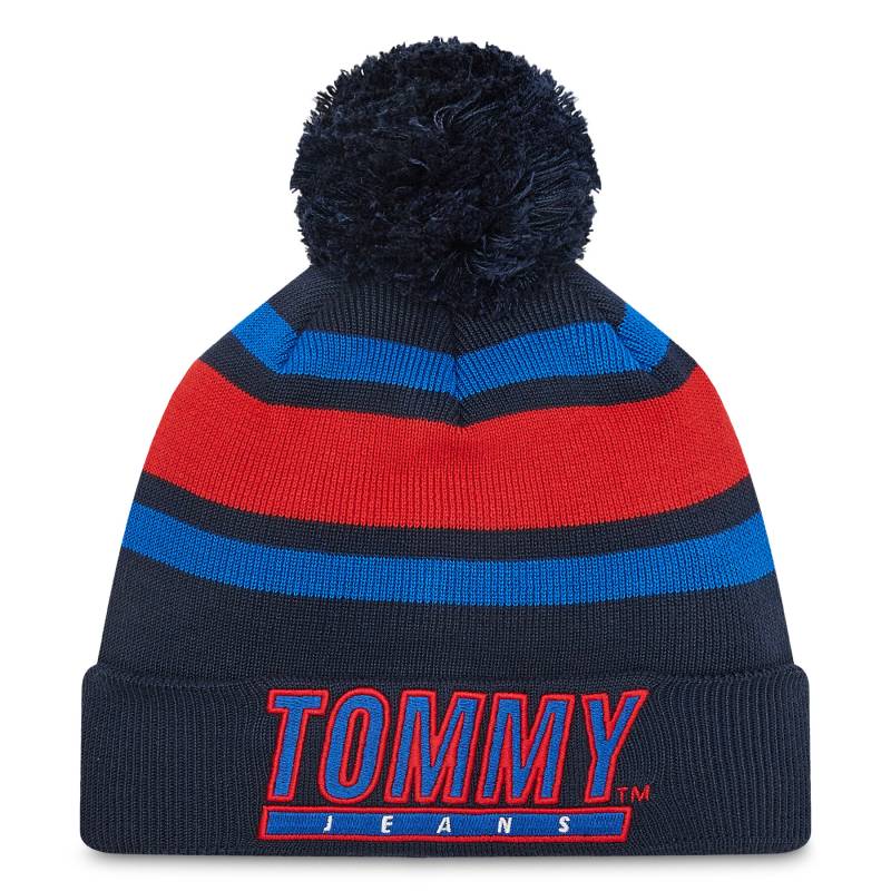 Mütze Tommy Jeans Heritage Stadium AM0AM10582 Dunkelblau von Tommy Jeans