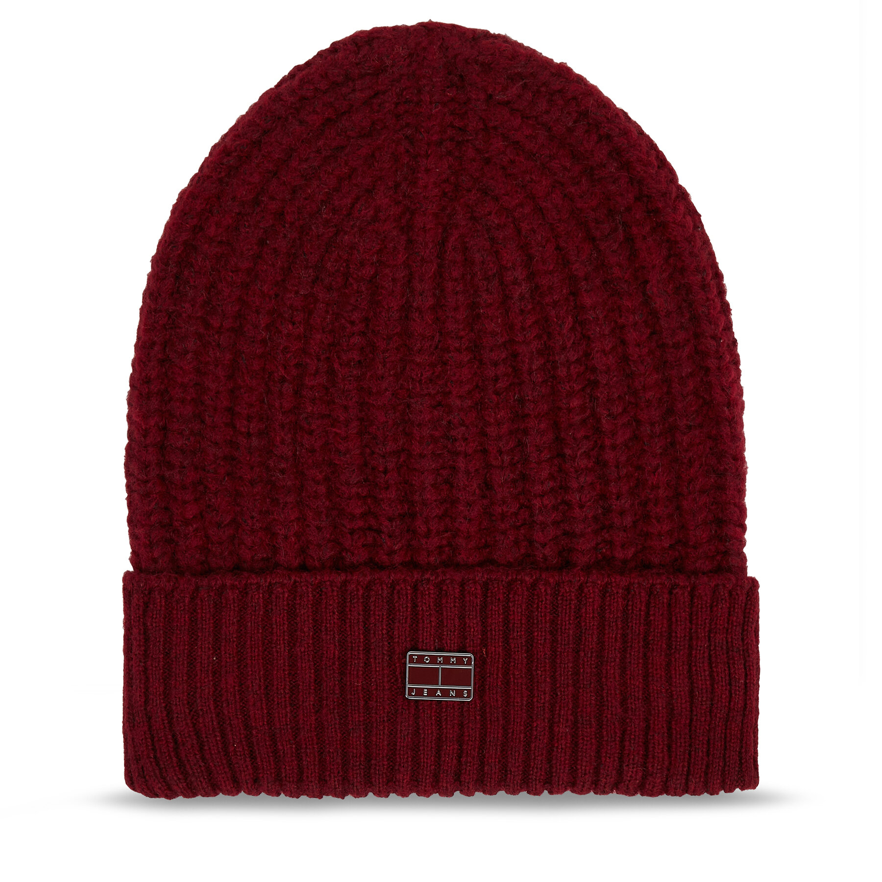 Mütze Tommy Jeans Tjw Cosy Knit Beanie AW0AW15462 Violett von Tommy Jeans