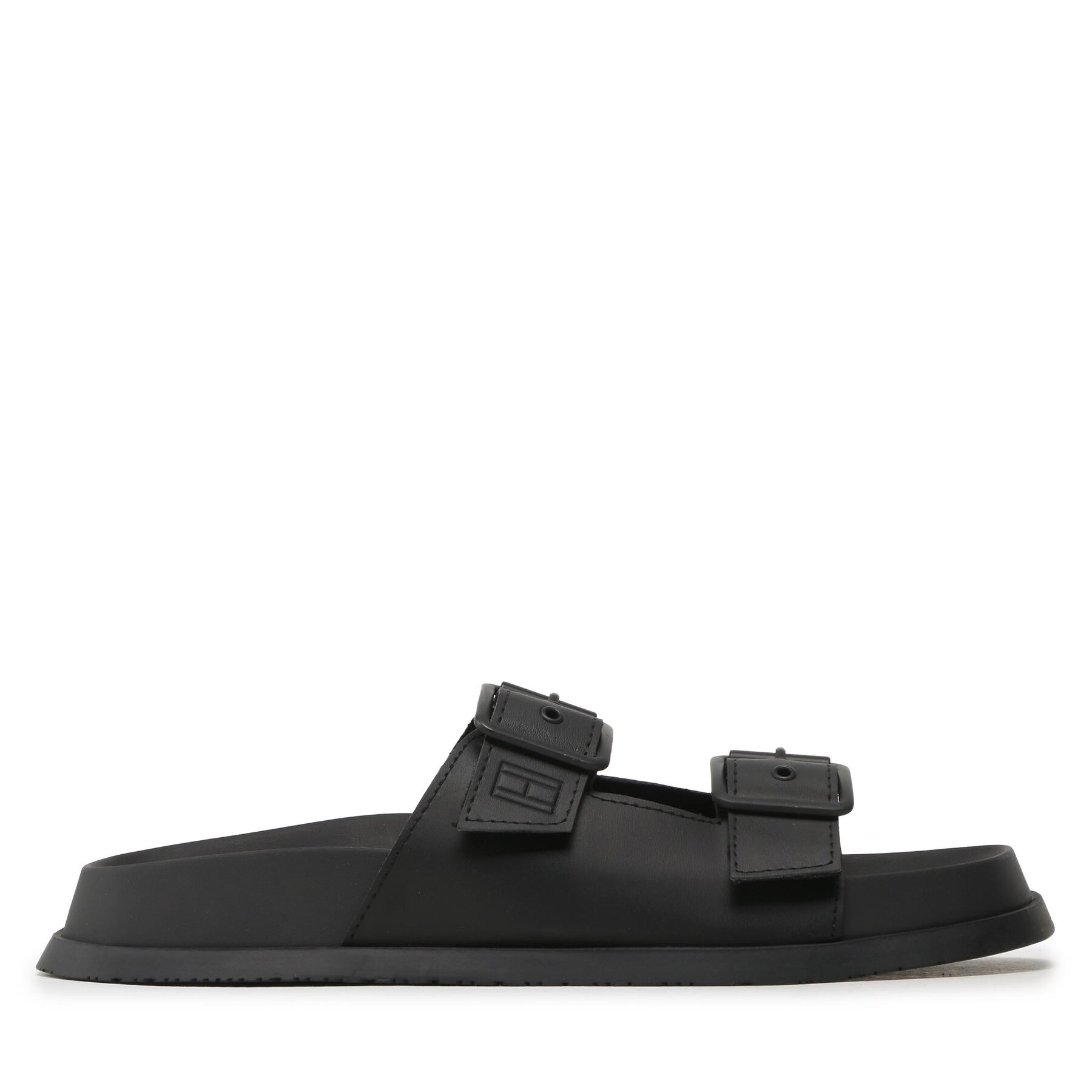 Pantoletten Tommy Jeans Sandal EM0EM01148 Schwarz von Tommy Jeans