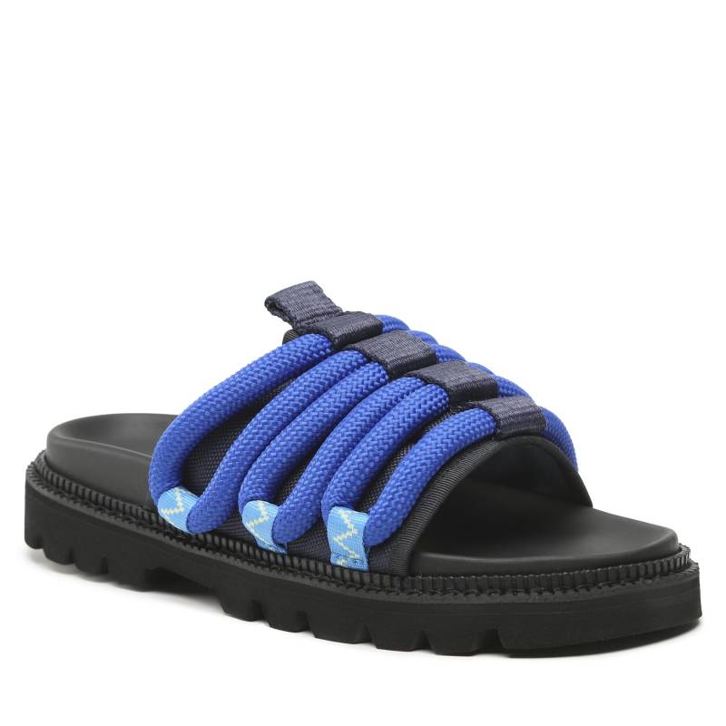 Pantoletten Tommy Jeans Sandal Rope EM0EM01149 Blau von Tommy Jeans