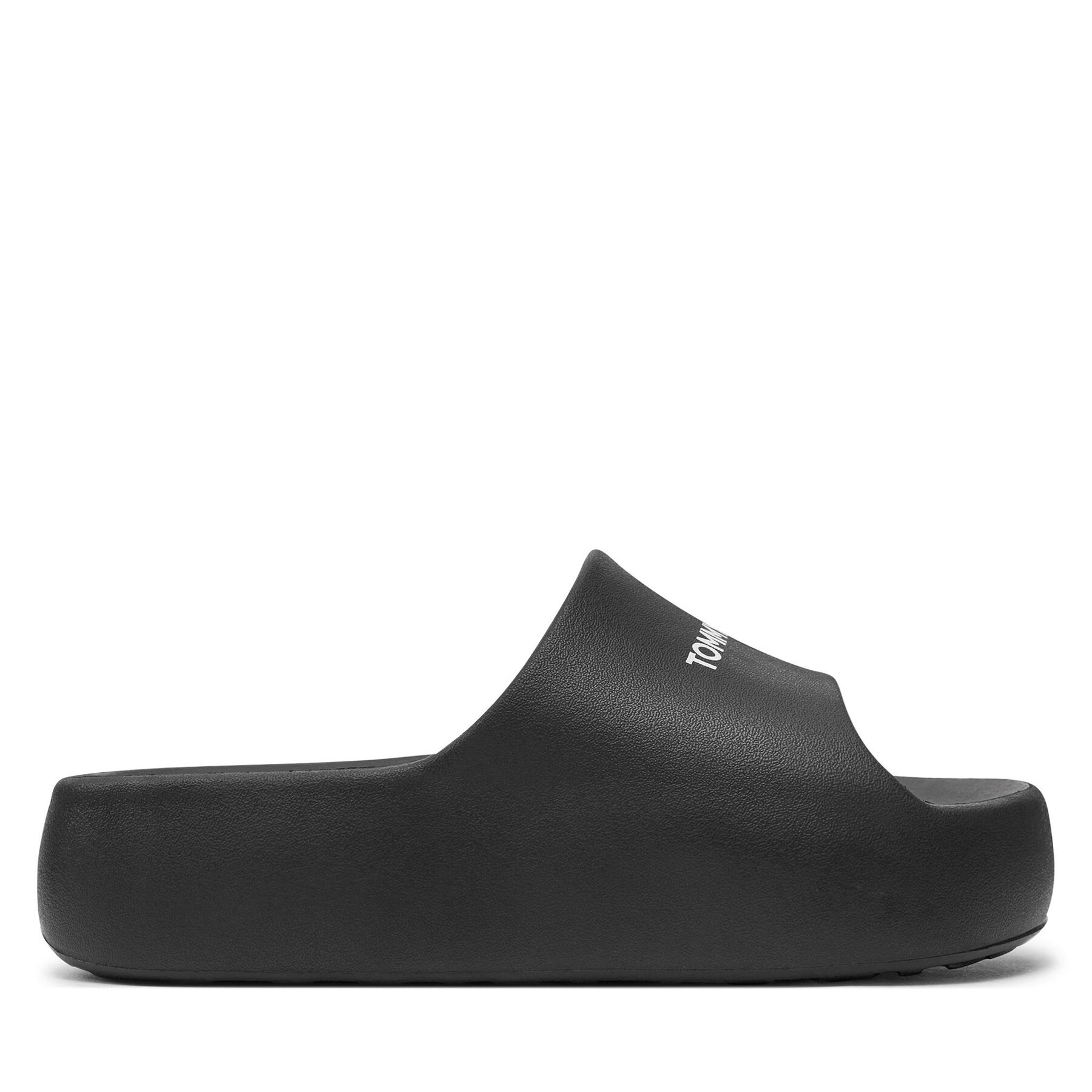 Pantoletten Tommy Jeans Tjw Chunky Flatform Slide EN0EN02586 Schwarz von Tommy Jeans