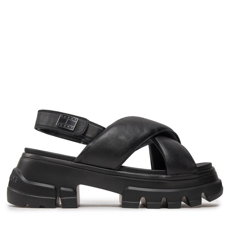 Sandalen Tommy Jeans Tjw Chunky City Sandal EN0EN02525 Schwarz von Tommy Jeans