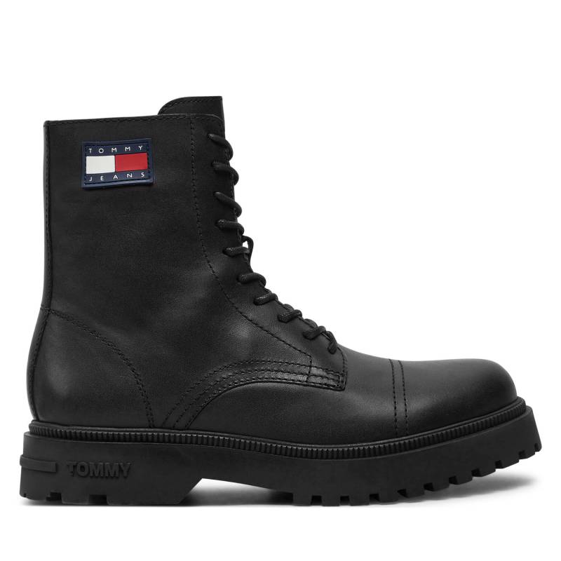 Schnürstiefeletten Tommy Jeans EM0EM01471 Schwarz von Tommy Jeans