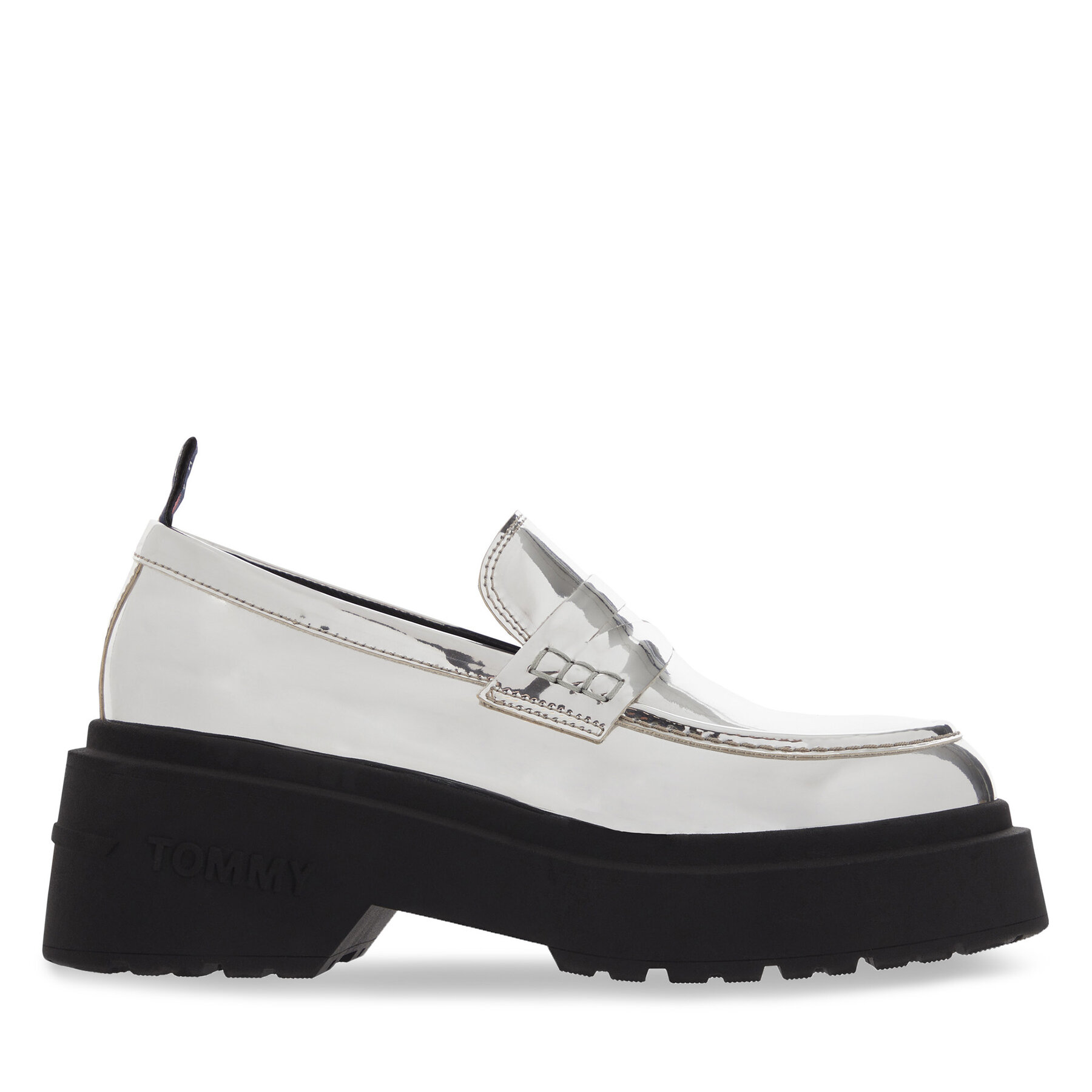 Slipper Tommy Jeans Tjw Chunky Metallic EN0EN02321 Silberfarben Slipper Tommy Jeans Tjw Chunky Metallic EN0EN02321 Silberfarben von Tommy Jeans