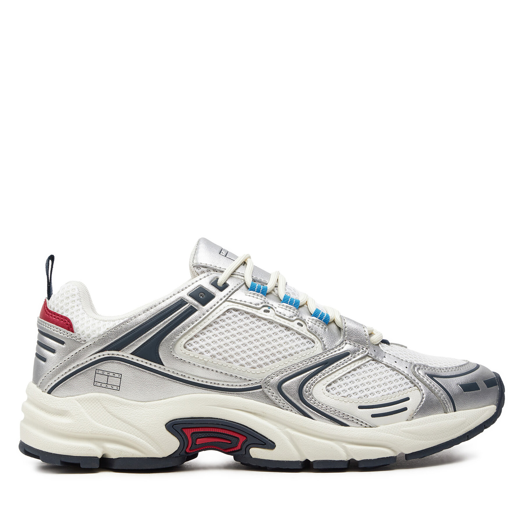 Sneakers Tommy Jeans Archive Retro Runner EM0EM01486 Silberfarben von Tommy Jeans